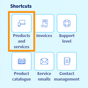 products and services