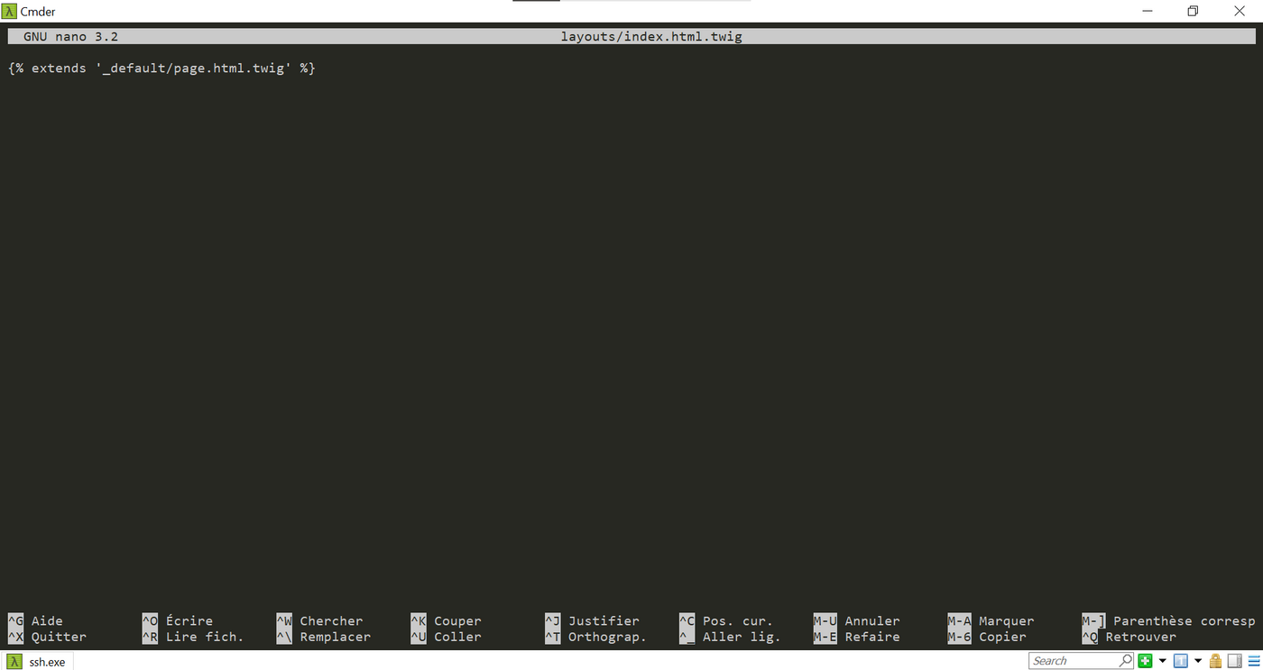 Cecil layouts index file