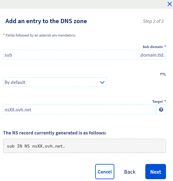 dns zone