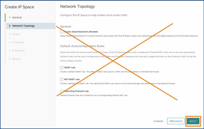 Public VCF as-a-Service Networking IP Spaces 02