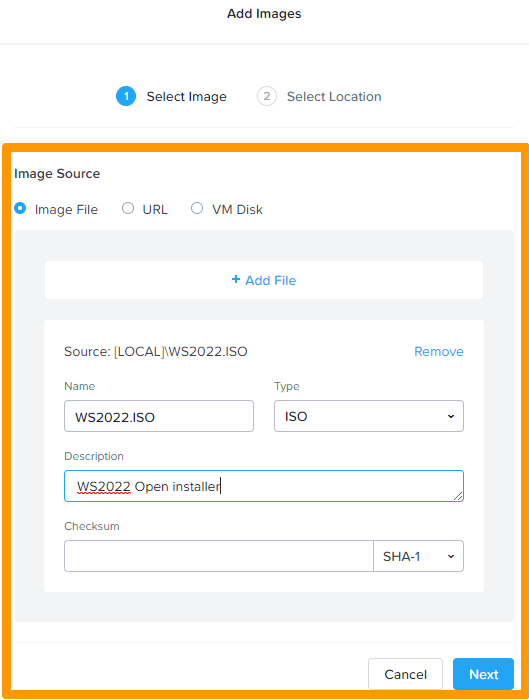 Add Image Options Window Part 2