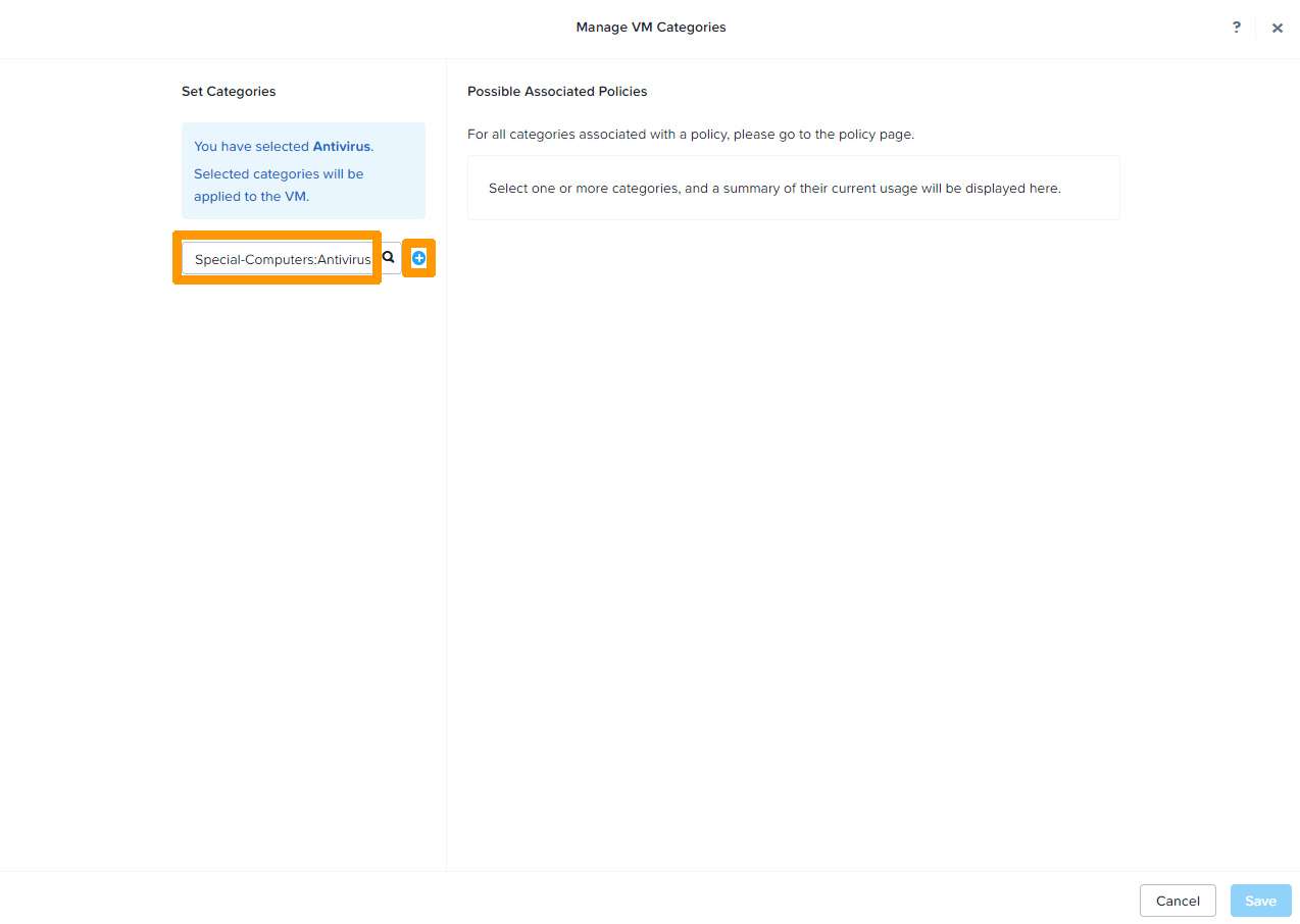 Add VM to Category 04