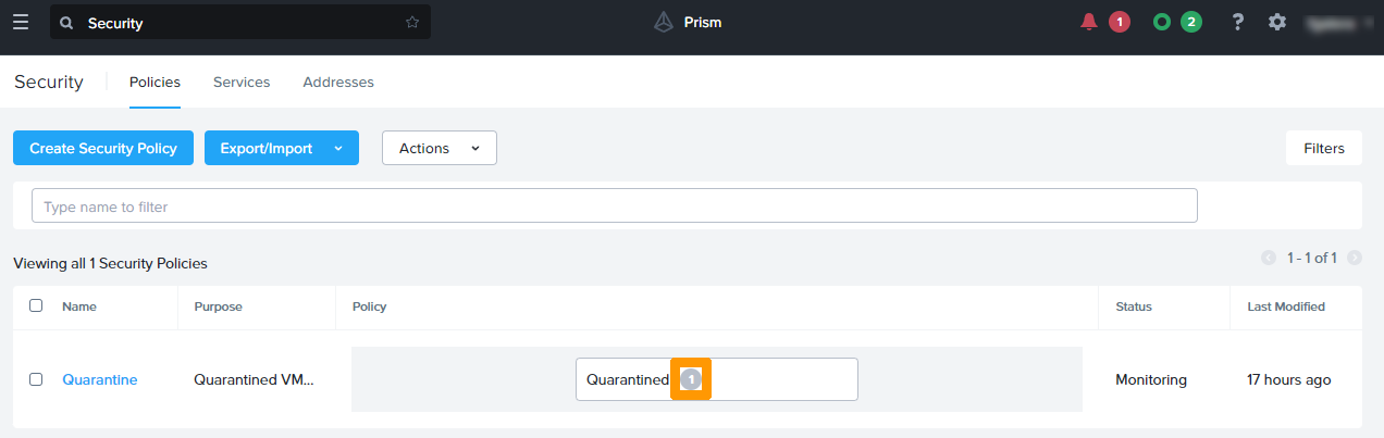 Configure Quarantine 02