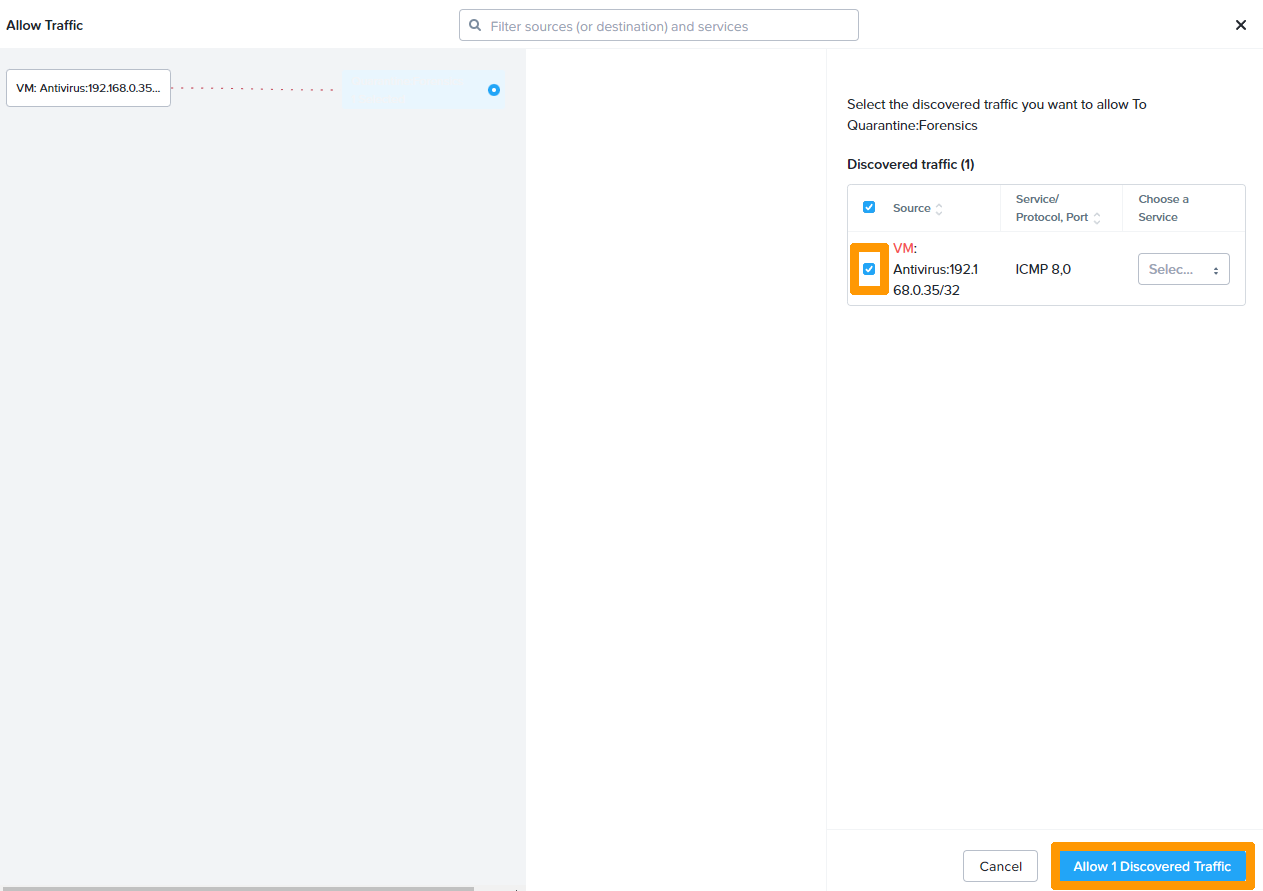 Configure Quarantine 10