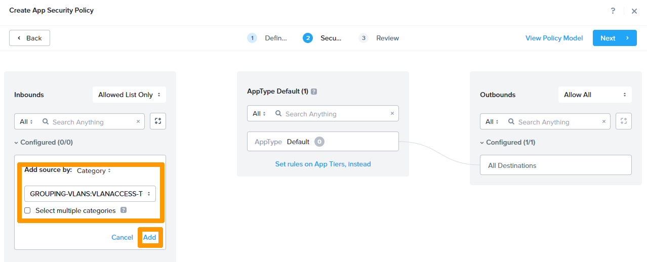 Create Application Rule 06