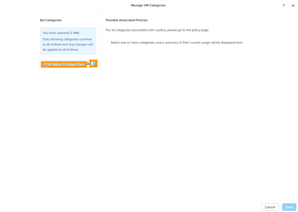 Add category to multi VMs 03