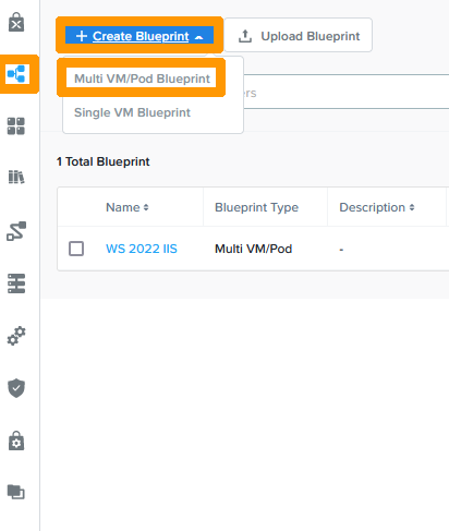 04 create Linux blueprint 01