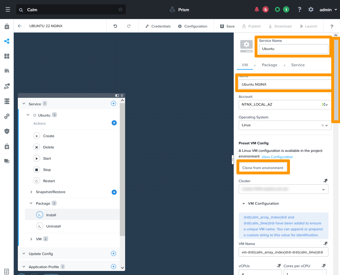 04 create Linux blueprint 10