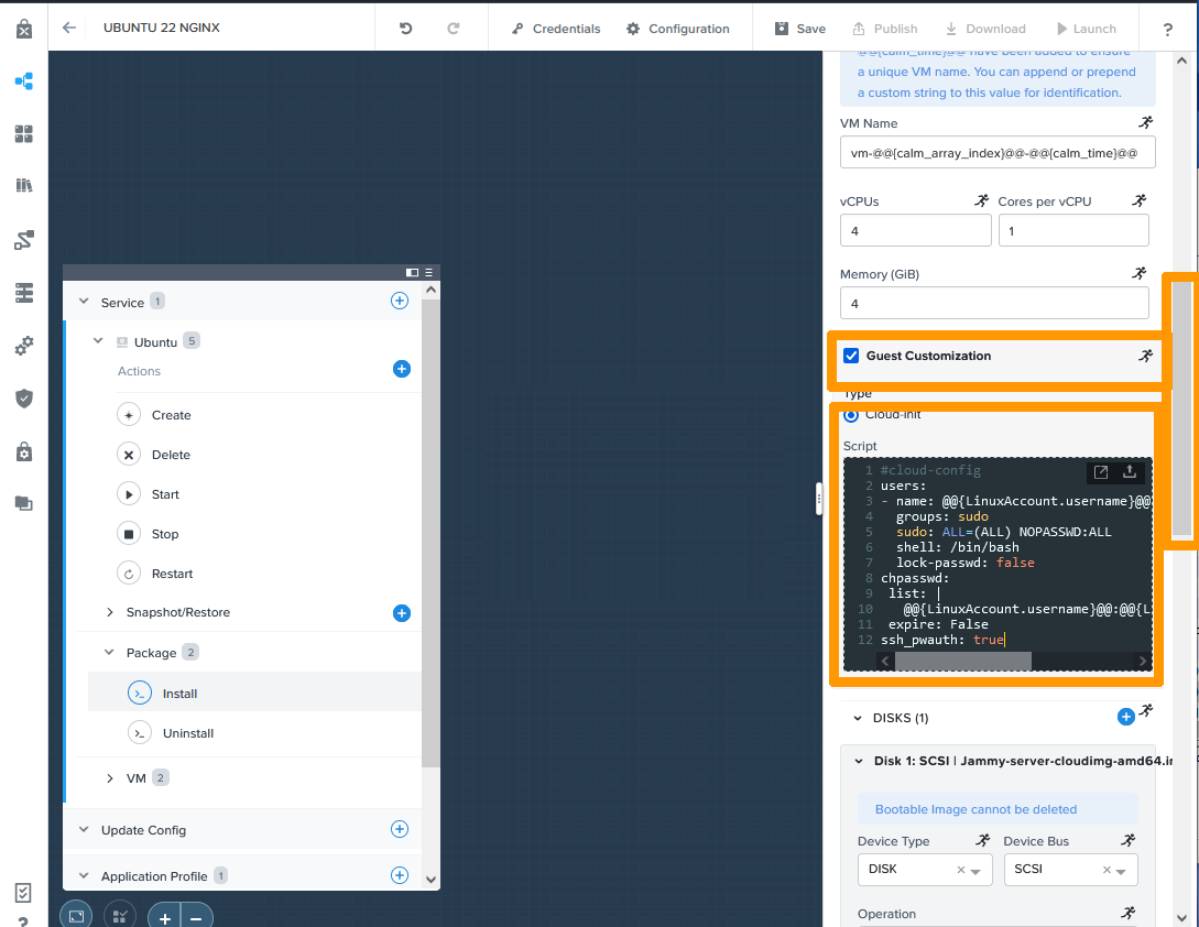 04 create Linux blueprint 11