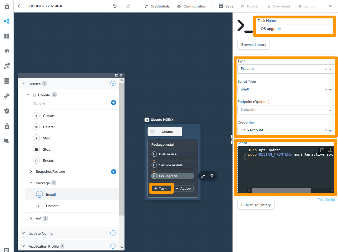 04 create Linux blueprint 16