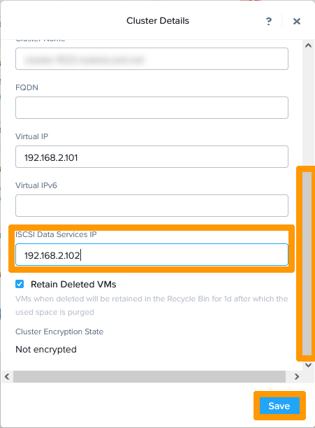 03 - Add iscsi address Erith 03