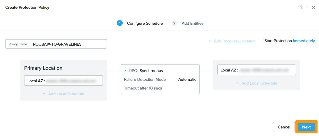 09 - Create Protection Policy Roubaix 12