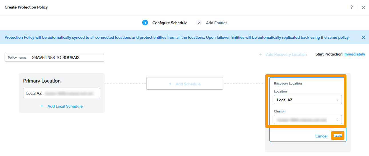 10 - Create Protection Policy Gravelines 03