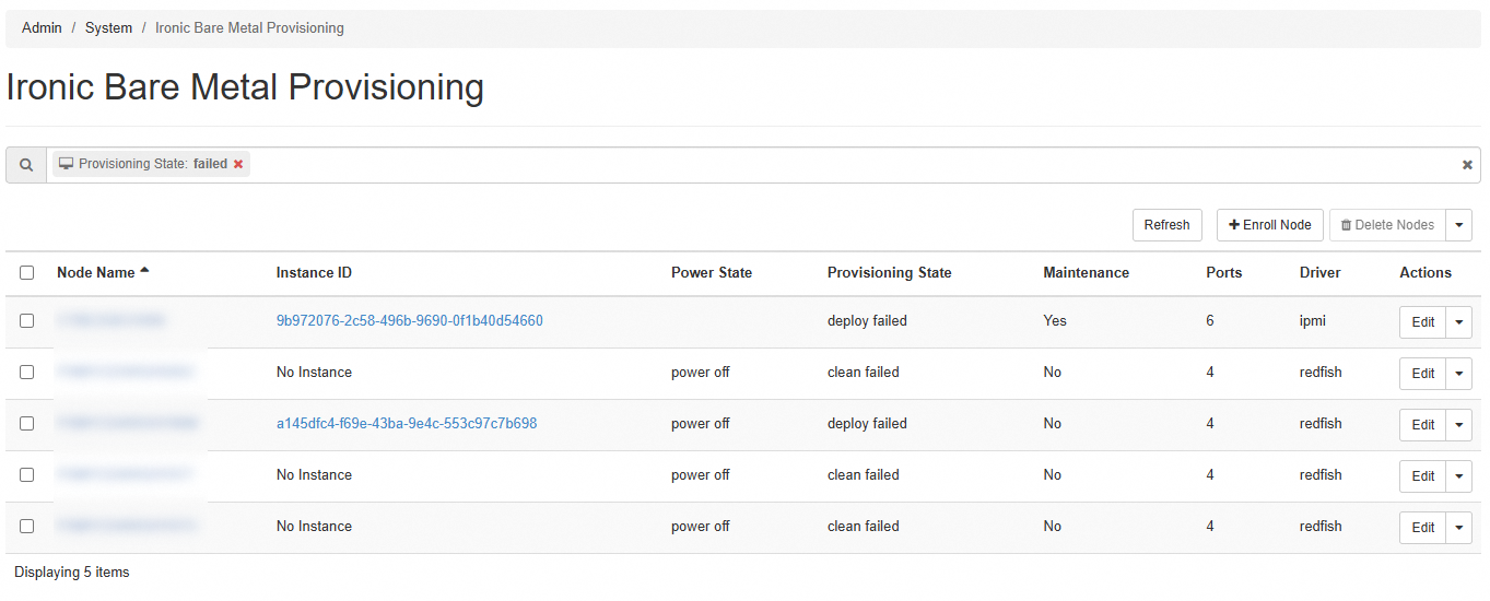 openstack-horizon-ironic