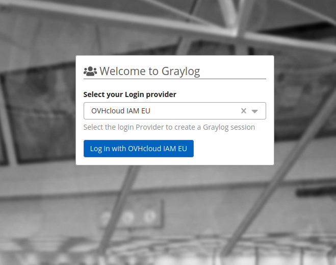 Graylog provider IAM 1