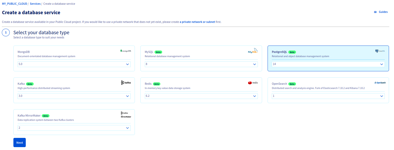 PostgreSQL - Tutorial - Build a Strapi app connected to OVHcloud Managed  PostgreSQL service - OVHcloud