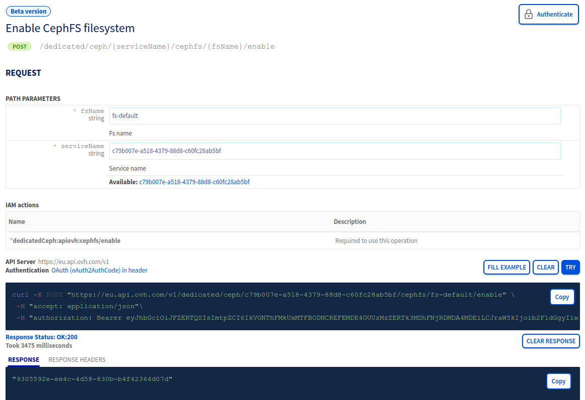 Create File system on Cloud Disk Array