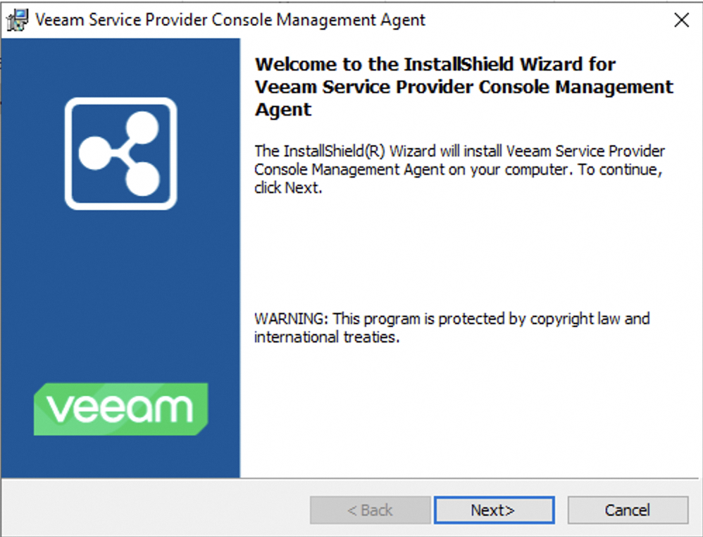 Backup Agent Step 01