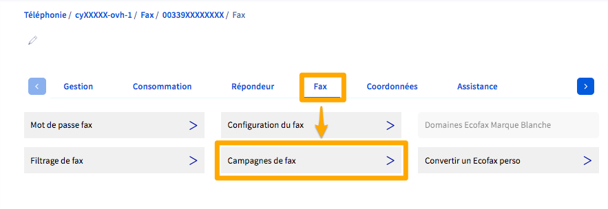 campagne fax