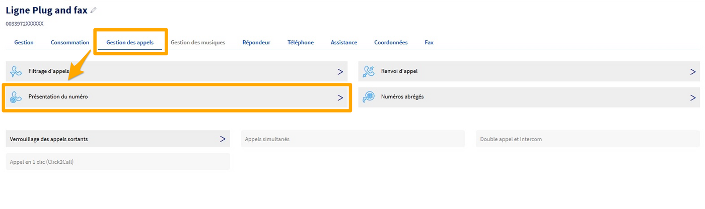 présentation numéro