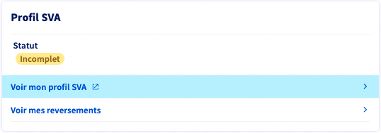 vérification SVA