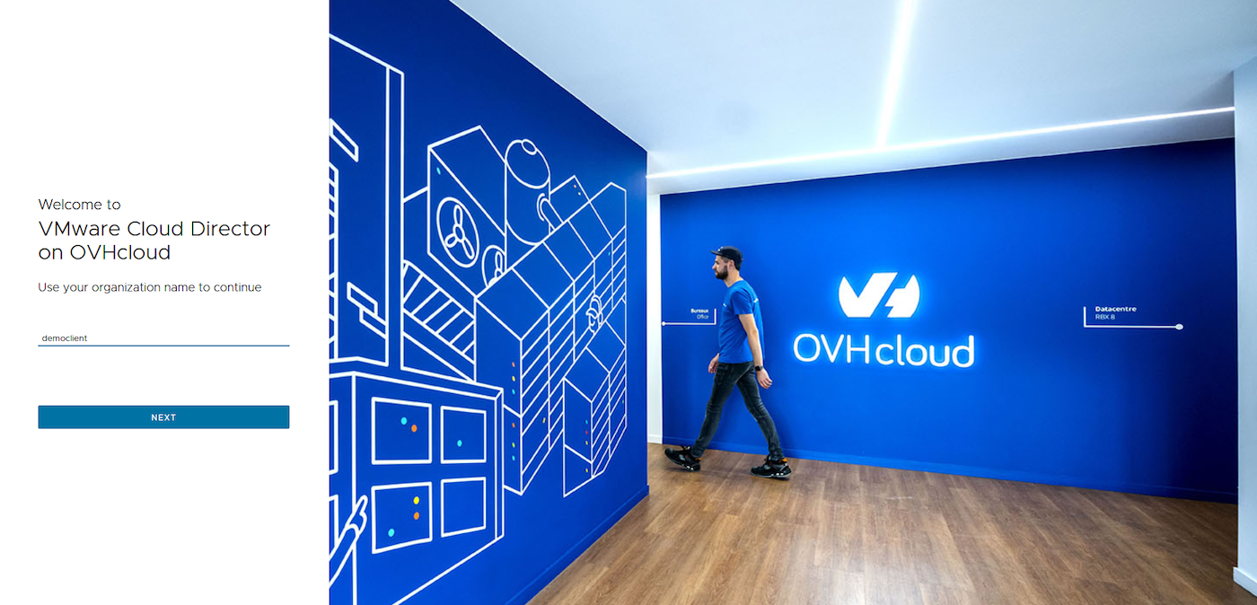 First page connection