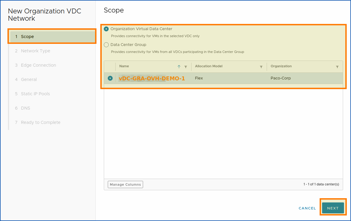 Public VCF as-a-Service Networking Network 01