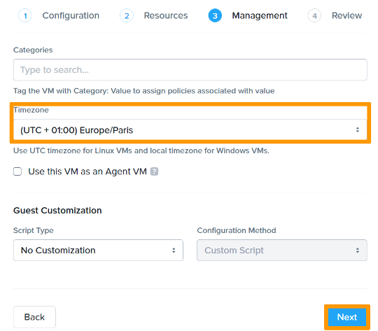 Création d'une machine virtuelle - Etape 11