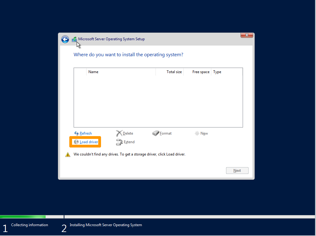 Installation - WS2022- Etape4