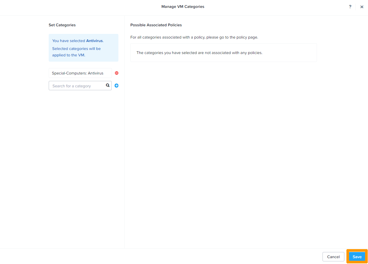 Add VM to Category 05