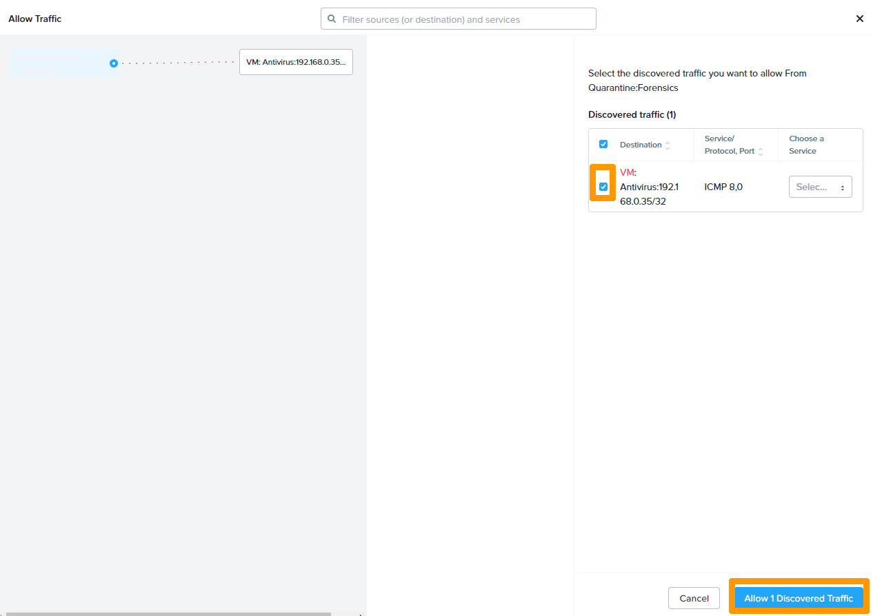 Configure Quarantine 12