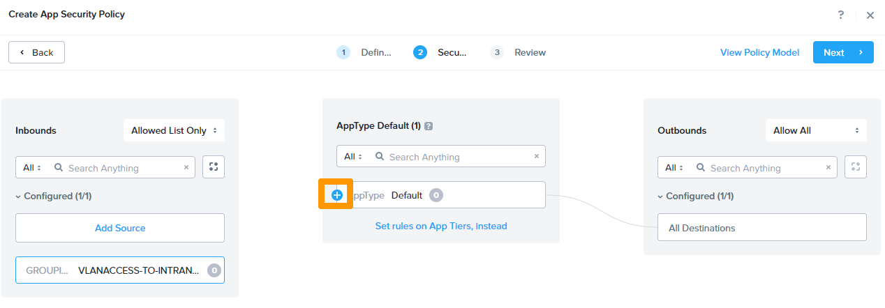 Create Application Rule 07