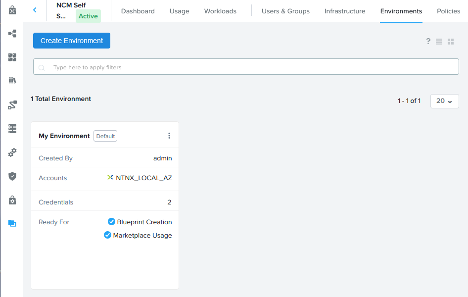 02 add credential to environment 10