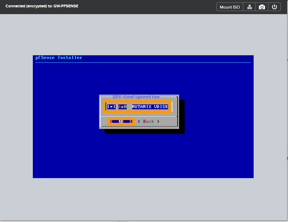 pfsense Installation 07