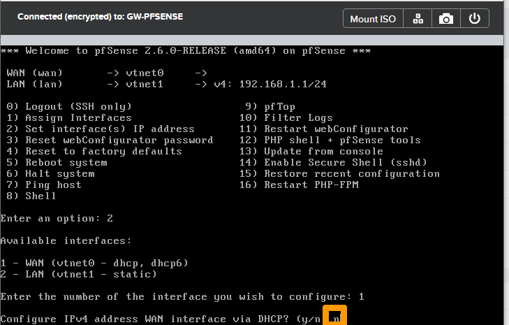 Configure pfsense 08