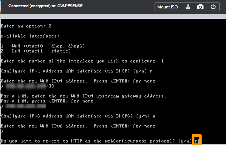 Configure pfsense 11