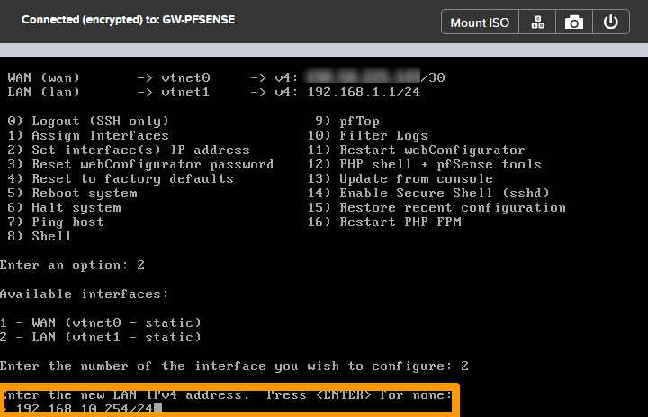 Configure pfsense 15