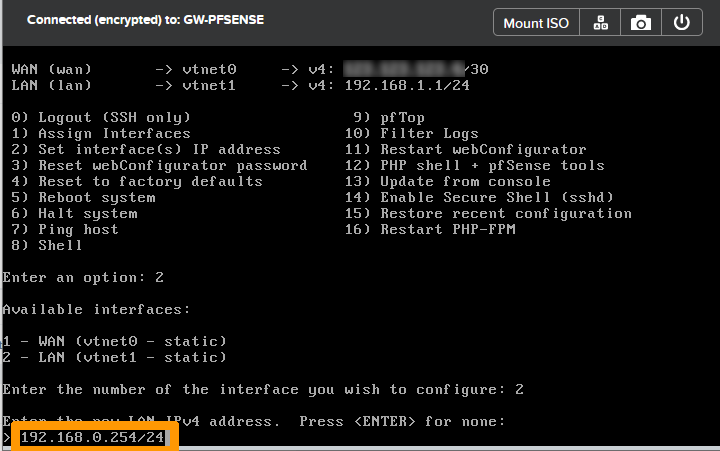 Configure pfsense 15