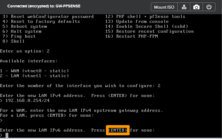 Configure pfsense 17