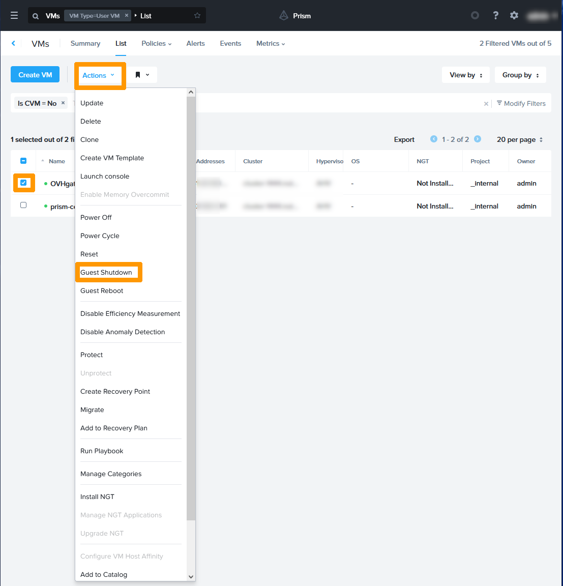 01 OVHgateway Shutdown 01