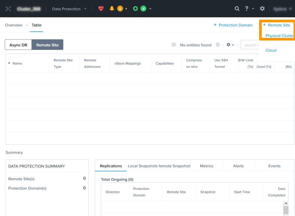 01 Create Remote Site From France04