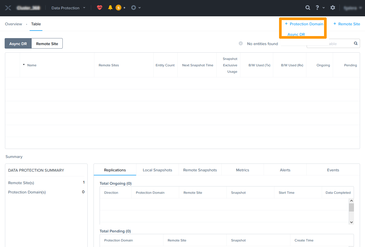 03 Create dataprotection 03