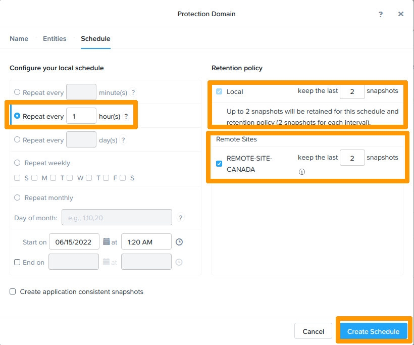 03 Create dataprotection 08