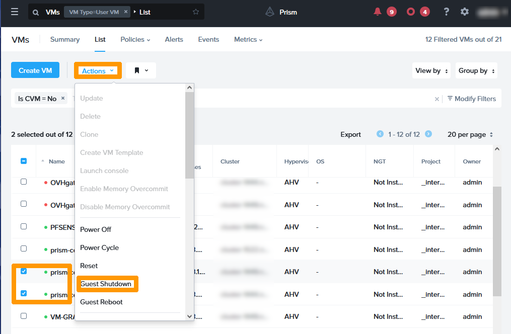 02b - Shutdow Prism Central Gravelines Roubaix 02