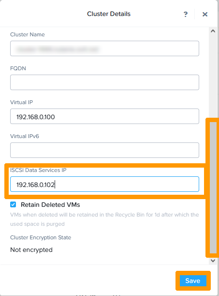 03 - Add iscsi address Roubaix 03