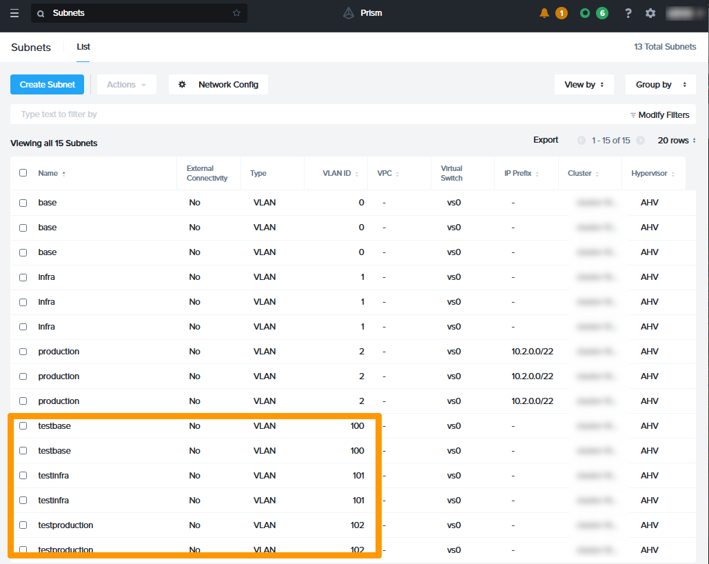11 - Create Test Subnet 01