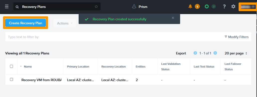 12 - Create Recovery Plan Roubaix 13