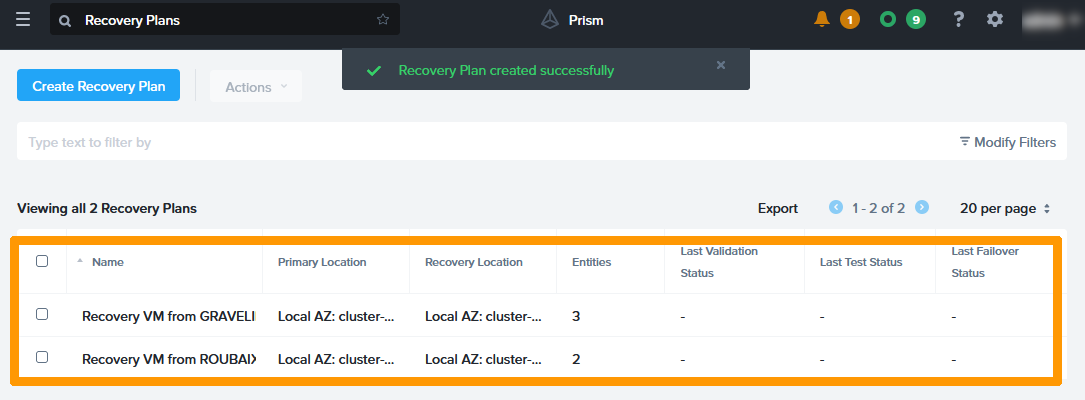 13 - Create Recovery Plan Gravelines 10