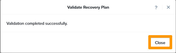 14 - Validate test recovery plan 04