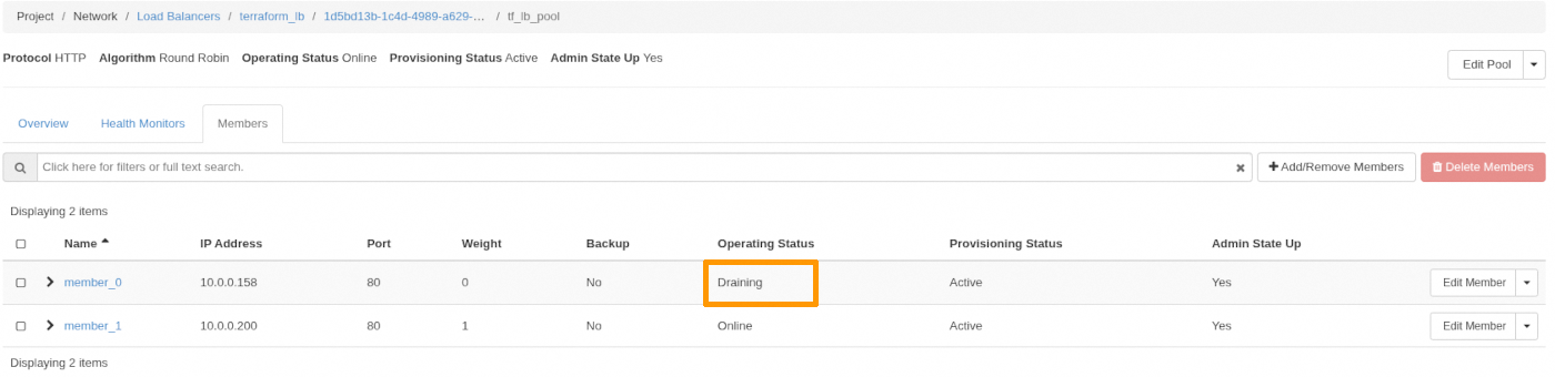 Mettre à jour le poids